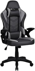 T-LOVENDO.ES - Silla Gamer o Gaming Profesional, Ergonómica, de Tela Transpirable y Antimanchas, Reposabrazos Abatibles. para Adultos. Altura Regulable y Respaldo reclinable