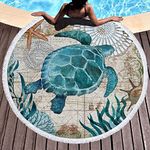 Round Beach Towels