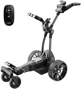 NAVEE Birdie 3X Electric Golf Cart with Follow Me, Remote Control, 36 Hole Battery, Smart Power Assist, All Terrain Wheels, Super Compact Electric Golf Push Carts