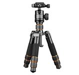 QZSD Q166c Stable Portable Camera Camcorder Carbon Fiber Tripod Monopod Ball Head with Carrying Case for Canon Nikon Sony Olympus Fit Travelling Holidays