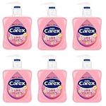 Carex Fun Editions Love Hearts Hand Wash Pack of 6, Antibacterial Hand Soap with Fun Edition Swizzles Love Hearts Fragrance, Soap that Cleans, Cares and Protects, 250ml