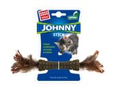 GiGwi Johnny Stick with Catnip for Cats, Interactive Cat Toy with Natural Feathers, 100% Organic Catnip, Perfect for Pounce, Bat, and Play, Stimulates Hunting Instincts in Kittens, Cats