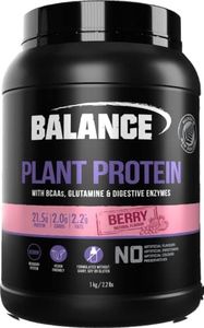 Balance Plant Protein Powder Berry Flavour 1 kg