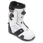 DC Shoes Men's Judge Step-On BOA Snowboard Boots - White/Black Print | 10.5