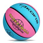 Kids Basketball Size 3(22"),Mini Basketballs for(Boys & Girls) Play Games Indoor Backyard,Outdoor Park,Beach & Pool