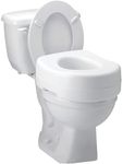 Carex Toilet Seat Riser, Adds 5 Inc