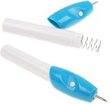 Wishbone Power Engraving Pen Etching Carving It Name Machine Electric with Tool Nib for Jewellery and All Glass Metal Plastic Wood, White