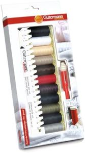 Gütermann Set di Filettatura, Polyester, Multicolore, Taglia Unica, 1100 unità