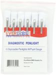 Dixie Ems Disposable Penlight with Pupil Gauge- 6 Pack