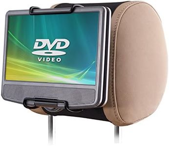 DVD Player Car Holder WANPOOL Car Headrest Mount Holder for Most 7 – 10 Inch Swivel Screen Style Portable DVD Players - 2 Pieces (DVD Player is not Included)