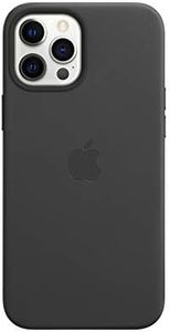 Apple iPhone 12 Pro Max Leather Case with MagSafe - Black