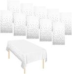 GIVIDORA 10 Pack Tablecloths Dispos