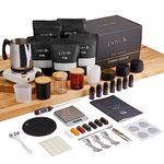 Pavelle Candle Making Kit. Complete Beginners DIY Gift Set for Kids & Adults with Natural Soy Wax, Oil Fragrances, Wax Dye, Electronic Hot Plate Stove, Wicks, Melting Pot & Other Essential Supplies