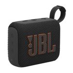 JBL GO 4 Ultra-Portable Bluetooth Speaker with Big JBL Pro Sound and Punchy Bass, PlaytimeBoost, Waterproof Design and 7-Hour Playtime, Black