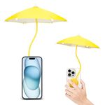 Magnetic Cell Phone Umbrella for Sun,Universal Cute Phone Sunshade Shield Cover with 360°Adjustable & Rotatable Phone Ring,Outdoor Anti-reflective Phone Sun Visor for Magsafe Cell Phone/Android/Kindle