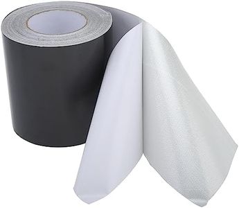 RealPlus 6" x 100ft RV Underbelly Tape Waterproof Belly Tape with Permanent Sealing Adhesive for Camper Travel Trailer Mobile Home, Tear Repair Patch