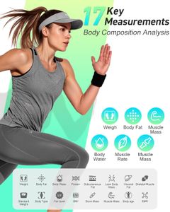 INSMART Bluetooth Body Fat Scale – Digital Smart Weight Analyzer