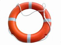 Sai Safety SS and WW MAKE PVC Life Buoy Safety Ring (Red)