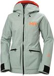 Helly-Hansen Women's Powderqueen 3.0 Jacket, 406 Jade 2.0 Melange, X-Large