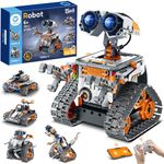 Sillbird STEM Robot Building Toys for Ages 8-13, 5in1 Remote & App Controlled Robot Educational Coding Technic Set for Kids, Creative for Boys Girls Aged 8 9 10 11 12+ （488 Pcs）