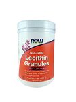 NOW Foods Lecithin Granules, NGE, 1 Pound (Pack of 2)