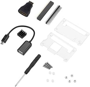 Raspberry Pi Zero W/Zero Foundation Suite Kit, Keenso Zero/Zero W Complete Starter Kit Accessories White Case for Raspberry Pi Zero/Zero W Foundation Suite Development Kits and Development Boards