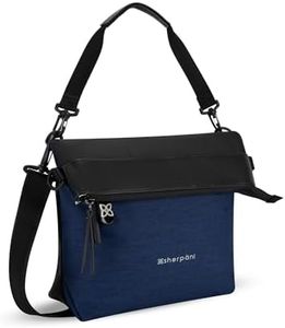 Sherpani Vale, Anti Theft Crossbody Purse, Tote Bag, Travel Shoulder Bag, Fashion Purse Handbag, Crossbody Bags for Women (Indigo), Indigo, One Size