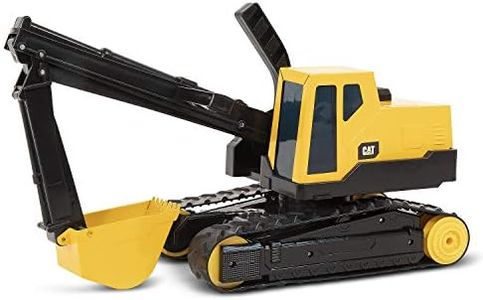 CAT Construction Toys, Steel Construction Excavator - Heavy-Duty & Durable - Ergonomic Handles 3+ Years - Perfect for Kids, Dig & Haul Dirt All Day Long