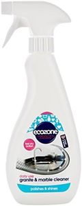 Ecozone Granite and Marble Surface Cleaner, Safe for Daily Use, Gentle yet Effective Cleaning Clean & Polish Spray, for Natural Stone Worktops, Headstones & Tiles (500ml)