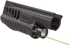 Nightstick SFL-11GL Shotgun Forend Light with Green Laser - 1200 Lumens Forend Light for Mossberg 500/590/590A1/Shockwave - IP-X7 Waterproof Impact & Chemical Resistant - 2 CR123 Batteries - Black