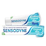 Sensodyne Toothpaste Daily Care, Sensitive Toothpaste for Sensitive Teeth, Original Mint, 75ml