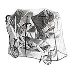 Double Stroller Rain Cover, Universal Large Size Rain Cover