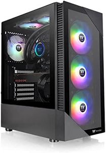 Thermaltake View 200 ARGB Tempered Glass Mid Tower Case Black Edition, CA-1X3-00M1WN-00