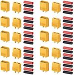 AUTOUTLET 20PCS 10Pairs XT60 Male &