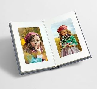 Photo Books for 4x6 Pictures Holds 24 Ideal for Photobook and Theme-Albums（Blue）