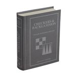 WS Game Company Checkers and Backgammon Vintage Bookshelf Edition