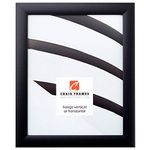 Craig Frames Contemporary Picture Frame, 8 x 12 Inch, Black