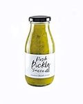 Hawkshead Relish Company Posh Pickle Sauce - Handmade with Gherkins Dill and Onions | Punchy Sweet & Sour Flavour | Preservative & Gluten-Free | Suitable for Vegetarians & Vegans - 270g