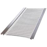 Gutter Guard by Gutterglove 4 ft. Stainless Steel 5 in. Micro-Mesh Gutter Guard (10-Pack)