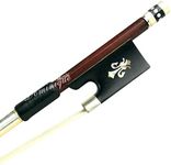 D Z Strad 300 Violin Bow Brazil Wood with Ebony Fleur-de-Lis Frog (4/4 - Full Size)
