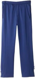 Silverts Men’s Adaptive Clothing Side Zip Pants, Assisted Dressing Bottoms with Access for Elderly, Nursing Home & Rehab - Marine 3XL