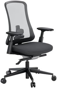 ProtoArc Ergonomic Office Chair - Flexer Nylon Breathable Mesh Chair (Flexer Pro-Black)