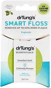 Dr. Tung's Smart Floss 30 yds Natural Cardamom Flavor 1 ea Colors May Vary (Pack of 5)