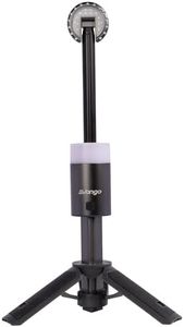 Vango Comet Light, Rechargeable Telescopic Light with Tripod Base, 1000 Lumens, 3 Brightness Modes, USB-C Charging, IPX4 Waterproof, Black