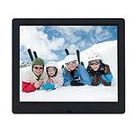 TMCC 9 Inch IPS Digital Picture Frame Full Angle1024x768 High Resolution LCD Screen,Electronic Picture Frame Support Video and Pictures Player,Calendar Function and Remote Control