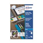 Avery Double Sided Matt Inkjet Printer Business Cards, Pack of 200, 260gsm, C32015-25