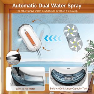 AlfaBot X7Pro Window Cleaner Robot – Automatic Glass Cleaning Device