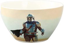 Bioworld Star Wars The Mandalorian 20 oz Ramen Bowl with Chopsticks