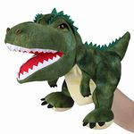 Hand Puppets Dinosaur Puppets for Kids, Dinosaur Toys for Boys Girls, Plush Dinosaur Stuffed Animal Story Toys Gifts for 3-6 Year Old Boy (T-Rex)