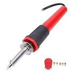 Wood Burning Engraving Pen,Wood Burner Tool Crafts,Woodcrafts Electric Soldering Iron Set Wood Burning Pen Engraving Carving Pyrography Tool 40WUS Plug AC110V